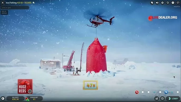 Ice Fishing pe mobil